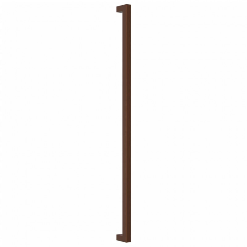 Uchwyty do szafek, 10 szt., brąz, 480 mm, stal nierdzewna