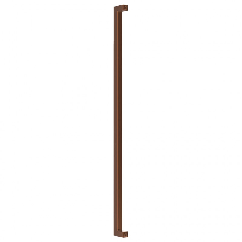 Uchwyty do szafek, 10 szt., brąz, 480 mm, stal nierdzewna