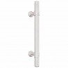Uchwyty do szafek, 20 szt., srebrne, 96 mm, stal nierdzewna