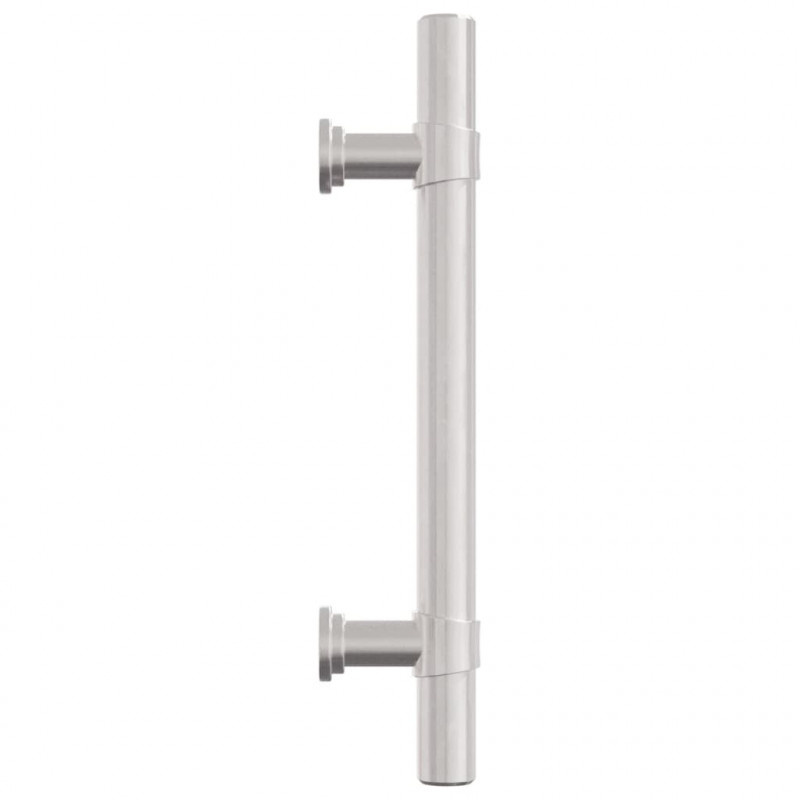 Uchwyty do szafek, 20 szt., srebrne, 96 mm, stal nierdzewna