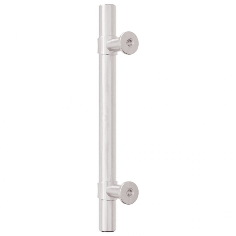Uchwyty do szafek, 20 szt., srebrne, 96 mm, stal nierdzewna
