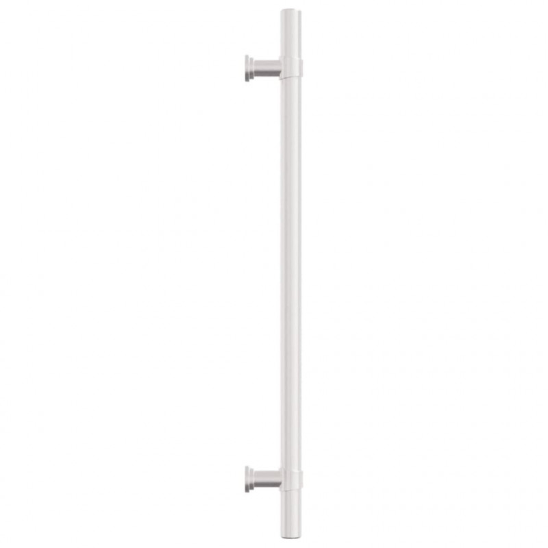 Uchwyty do szafek, 20 szt., srebrne, 224 mm, stal nierdzewna