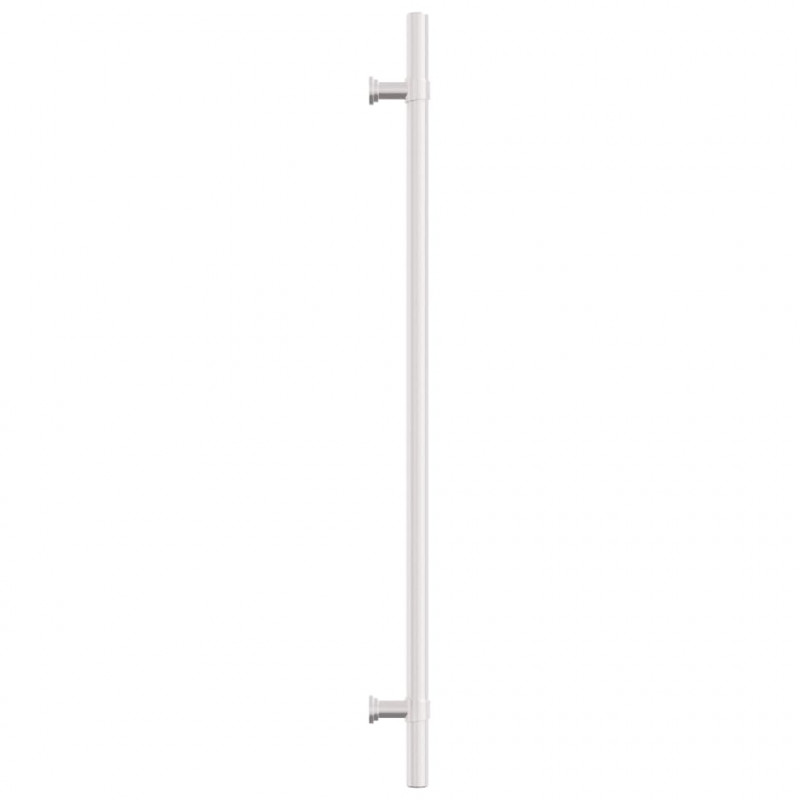 Uchwyty do szafek, 20 szt., srebrne, 320 mm, stal nierdzewna