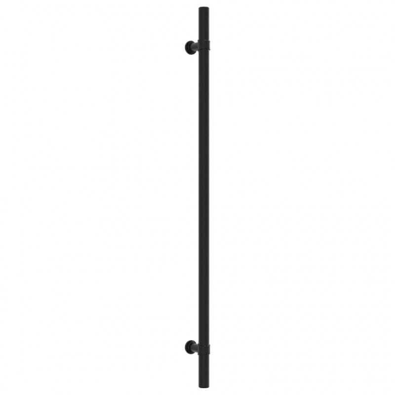 Uchwyty do szafek, 20 szt., czarne, 320 mm, stal nierdzewna