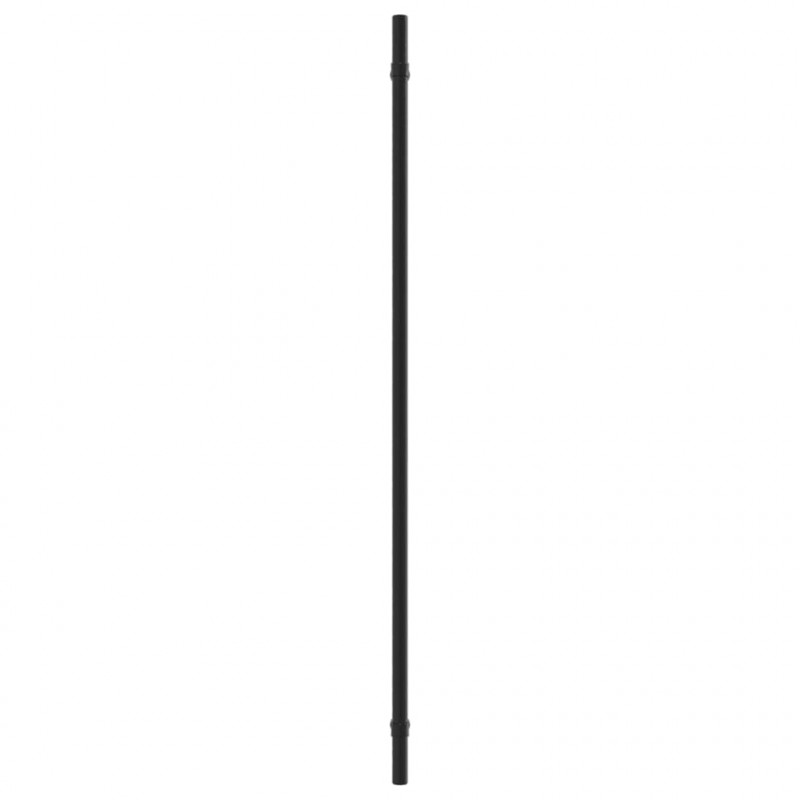 Uchwyty do szafek, 20 szt., czarne, 480 mm, stal nierdzewna