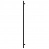 Uchwyty do szafek, 20 szt., czarne, 480 mm, stal nierdzewna