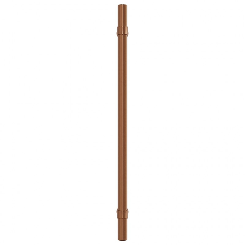 Uchwyty do szafek, 20 szt., brąz, 224 mm, stal nierdzewna
