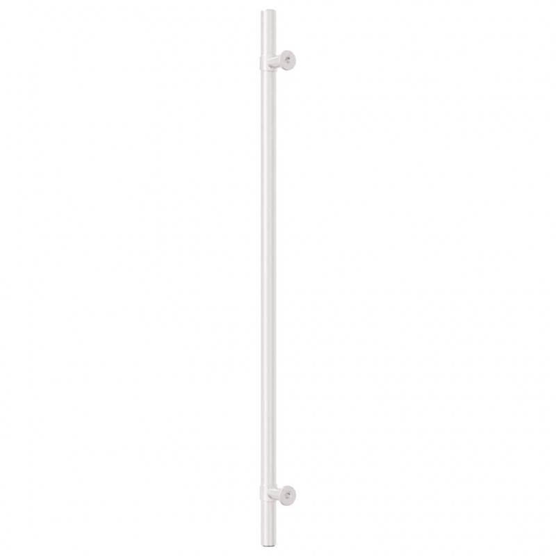 Uchwyty do szafek, 10 szt., srebrne, 320 mm, stal nierdzewna