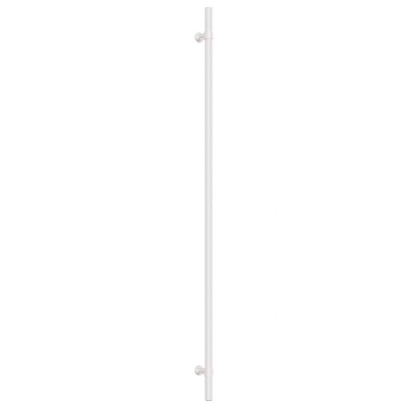 Uchwyty do szafek, 10 szt., srebrne, 480 mm, stal nierdzewna
