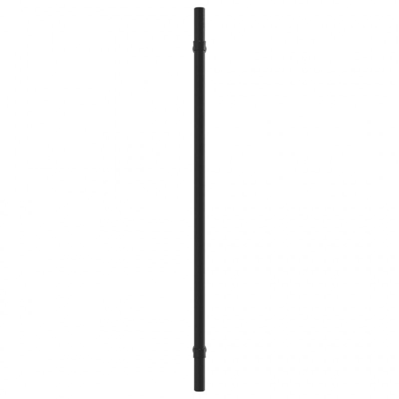 Uchwyty do szafek, 10 szt., czarne, 320 mm, stal nierdzewna
