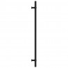 Uchwyty do szafek, 10 szt., czarne, 320 mm, stal nierdzewna