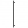 Uchwyty do szafek, 10 szt., czarne, 480 mm, stal nierdzewna