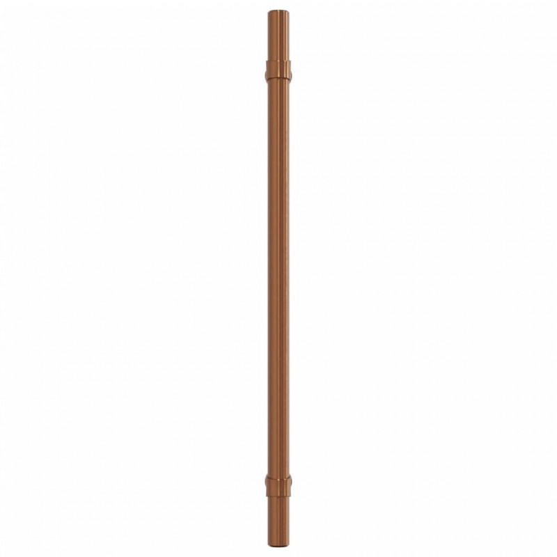 Uchwyty do szafek, 10 szt., brąz, 224 mm, stal nierdzewna