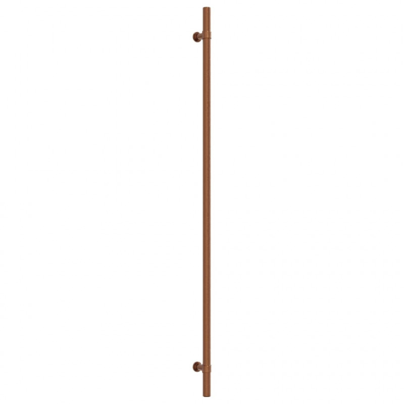 Uchwyty do szafek, 10 szt., brąz, 480 mm, stal nierdzewna