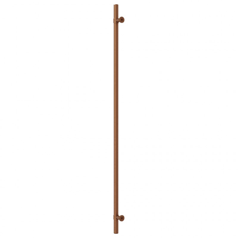Uchwyty do szafek, 10 szt., brąz, 480 mm, stal nierdzewna