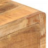 Szafka, 60x35x75 cm, surowe drewno mango