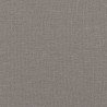 Podnoszony fotel masujący, rozkładany, kolor taupe, tkanina