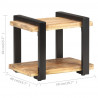 Szafka nocna, 50x40x40 cm, surowe drewno mango