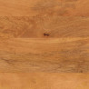 Komody, 3 szt., brązowo-czarne, 60x33,5x75 cm, drewno mango