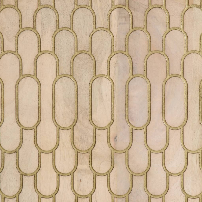 Szafki, 3 szt., 60x33x75 cm, lite drewno mango