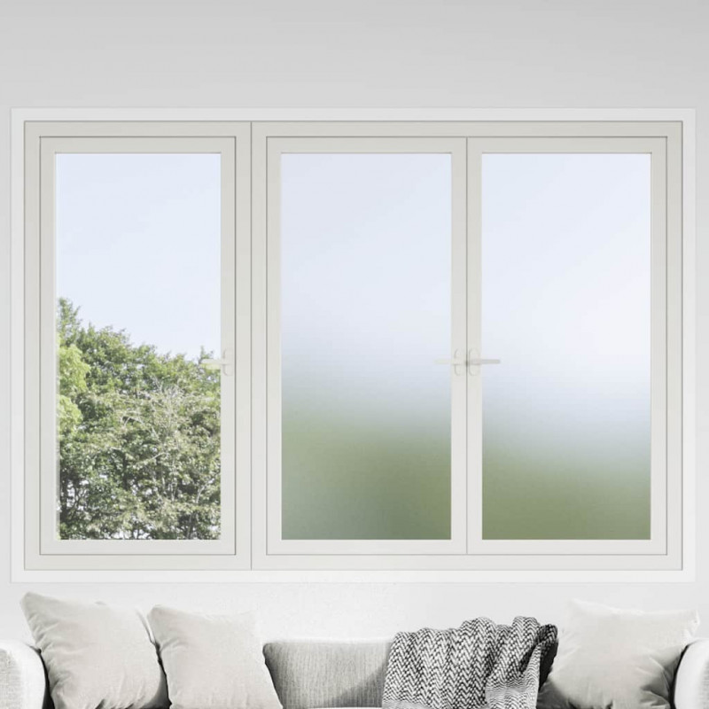 Folia okienna, matowa, szara, PVC
