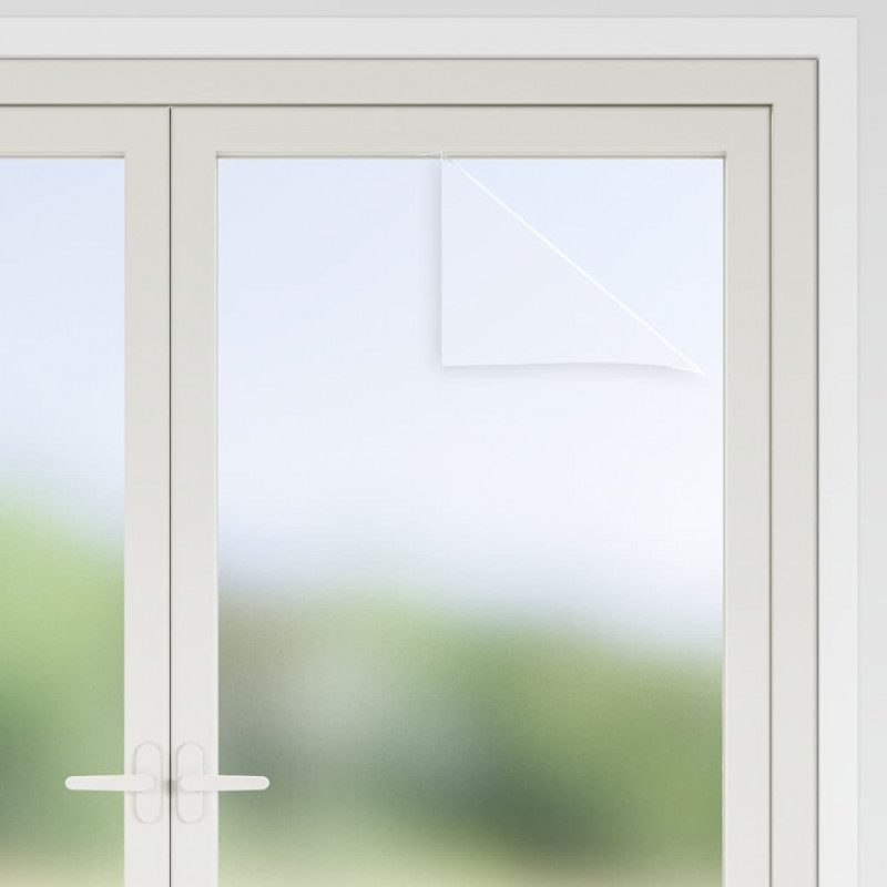 Folia okienna, matowa, szara, PVC