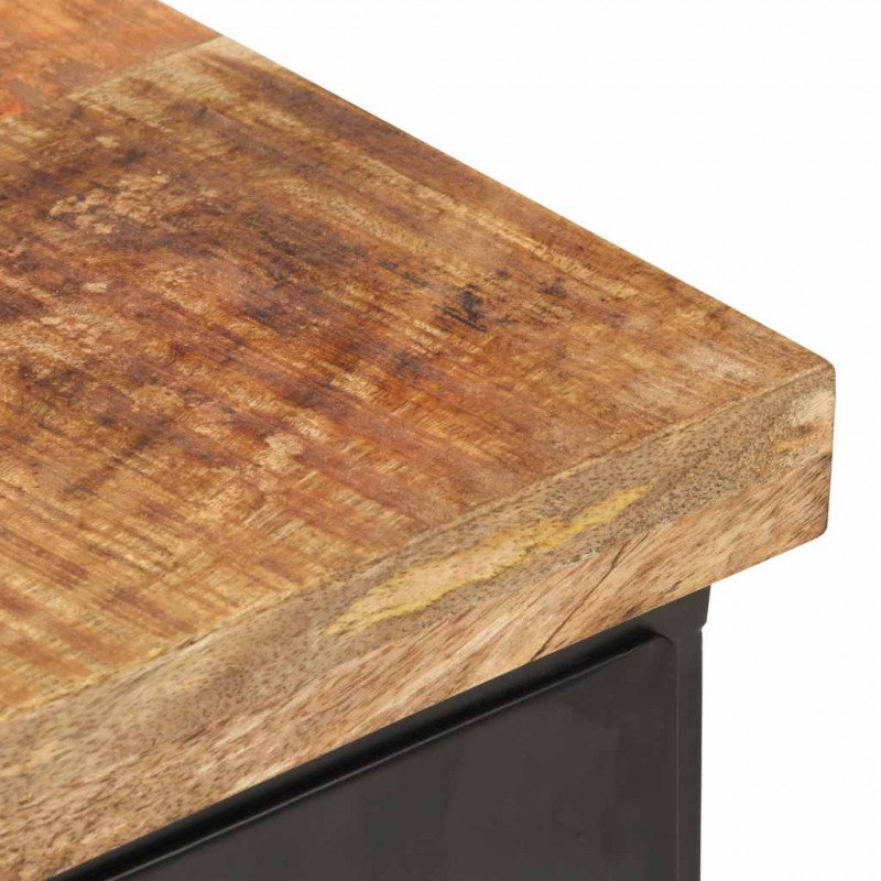 Szafka, 60 x 30 x 76 cm, surowe drewno mango