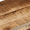 Szafka pod TV, 120x30x40 cm, surowe drewno mango