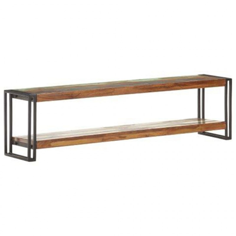 Szafka pod telewizor, 150x30x40 cm, lite drewno z odzysku