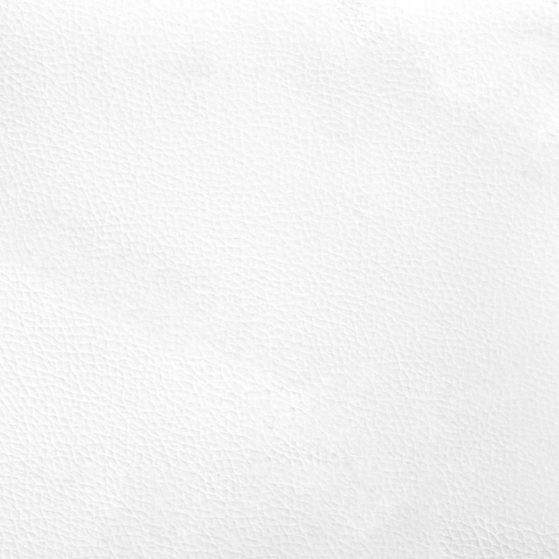 Rama łóżka z zagłówkiem, czarno-biała, 120x200 cm, ekoskóra