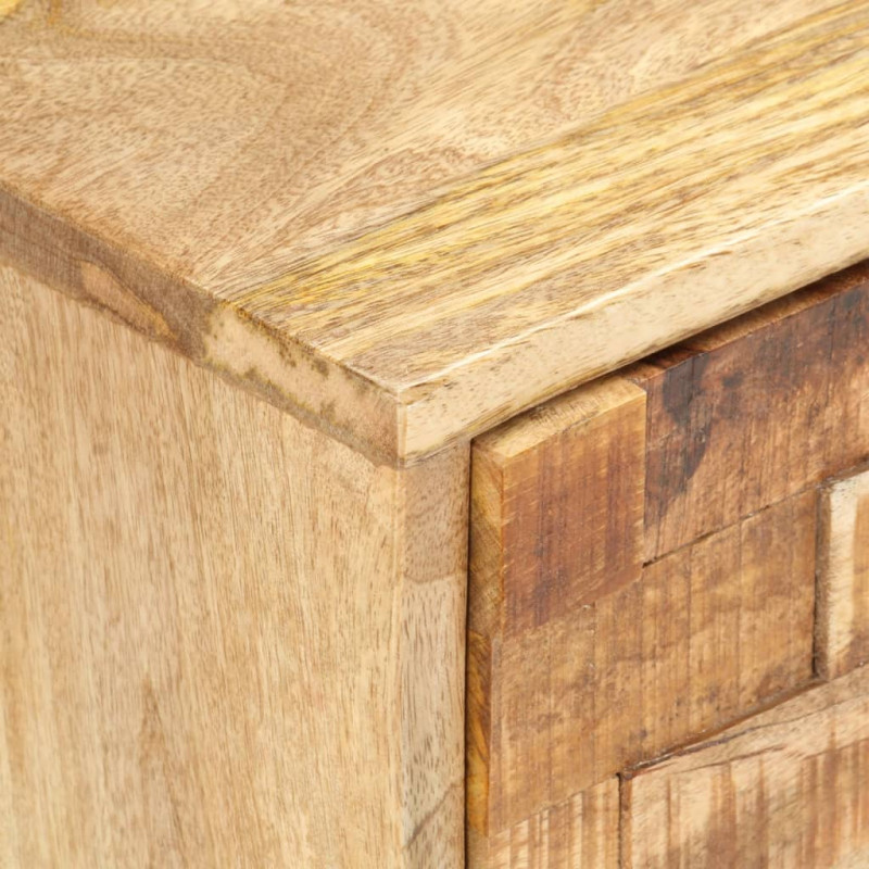 Szafka pod TV, 120 x 30 x 45 cm, lite drewno mango