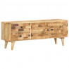 Szafka pod TV, 120 x 30 x 45 cm, lite drewno mango