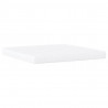 Łóżko, Viana, z materacem, kolor cappuccino, 200x200 cm, sztuczna skóra