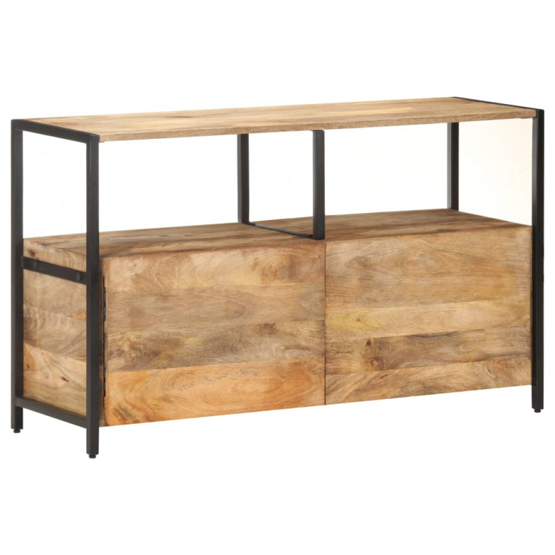Szafka, 110x35x65 cm, lite drewno mango