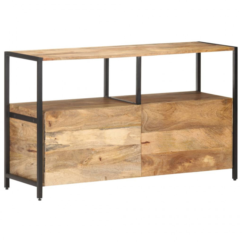 Szafka, 110x35x65 cm, lite drewno mango