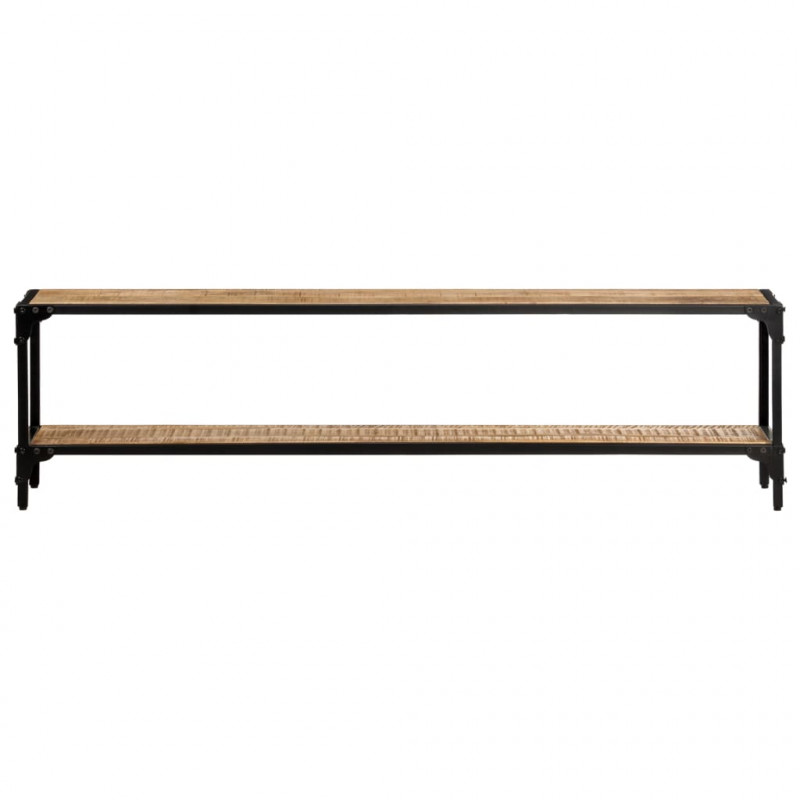 Szafka pod TV, 150x30x40 cm, lite drewno mango