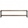 Szafka pod TV, 150x30x40 cm, lite drewno mango