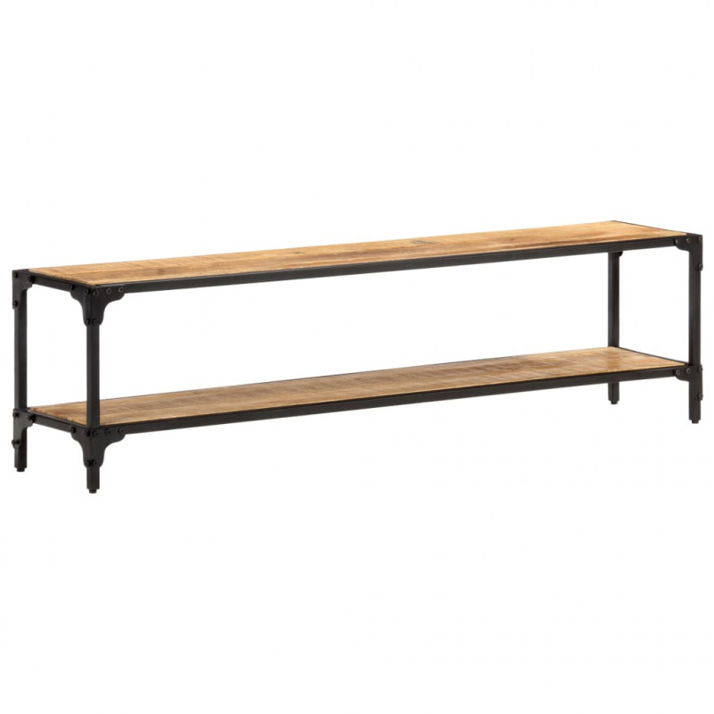 Szafka pod TV, 150x30x40 cm, lite drewno mango