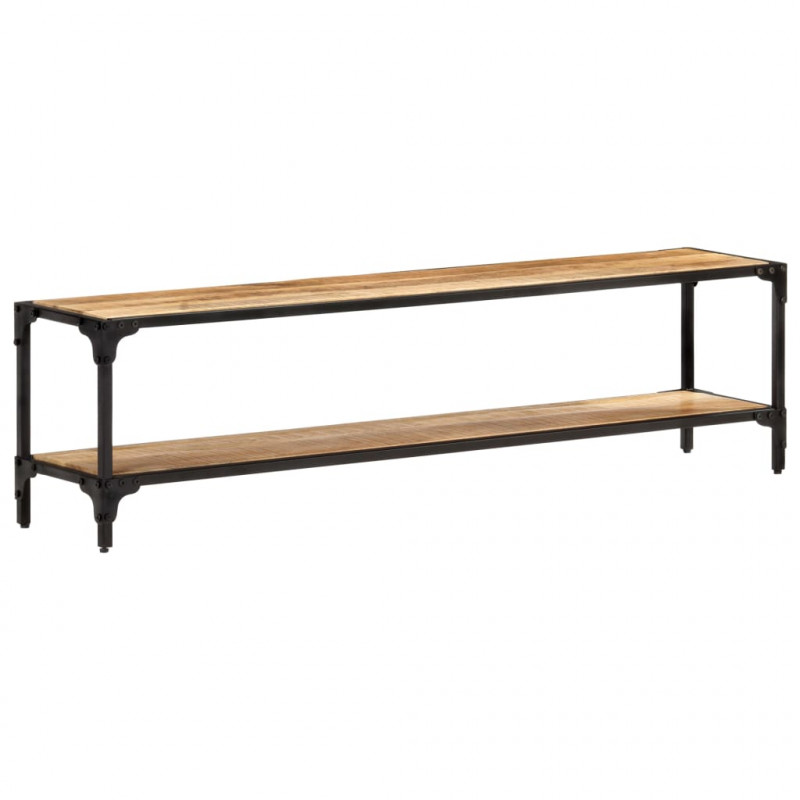 Szafka pod TV, 150x30x40 cm, lite drewno mango