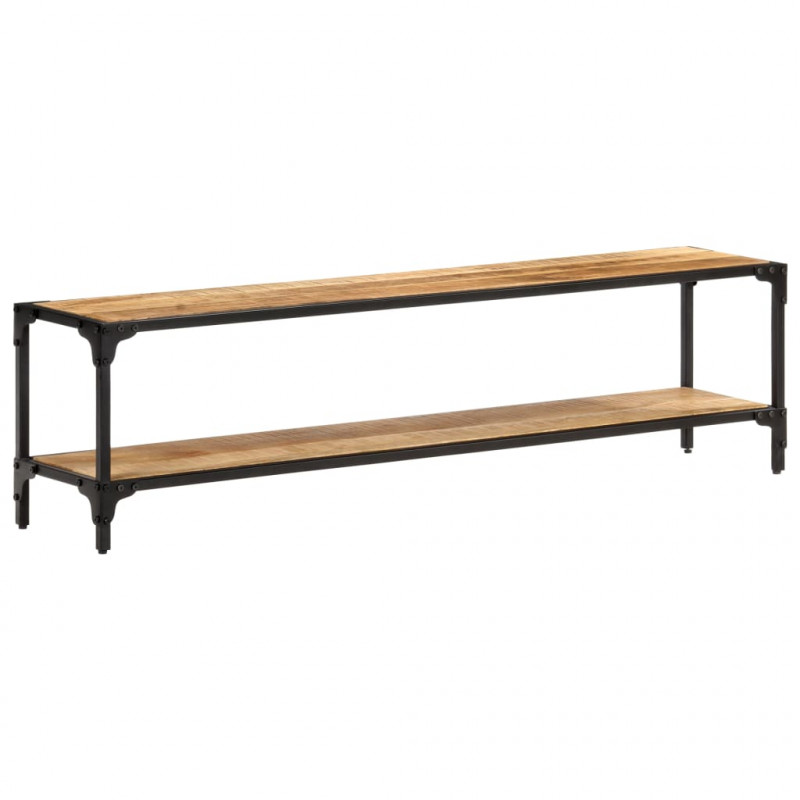 Szafka pod TV, 150x30x40 cm, lite drewno mango