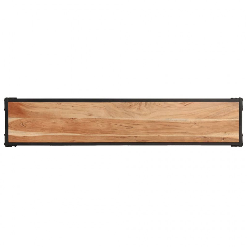 Szafka pod TV, 150x30x40 cm, lite drewno akacjowe