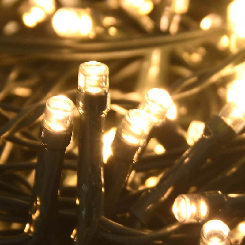 Sztuczna choinka ze 150 LED, bombkami i śniegiem, 120 cm