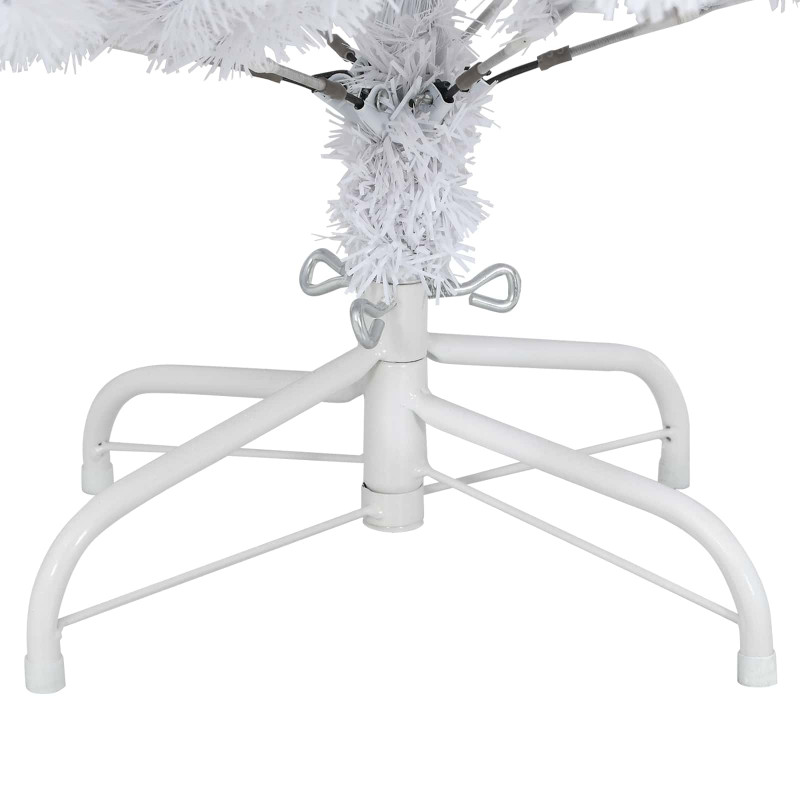 Sztuczna choinka Biały 80 x 80 x 150 cm PVC i Metal
