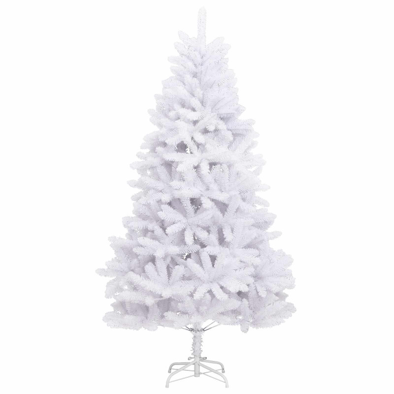 Sztuczna choinka Biały 90 x 90 x 180 cm PVC i Metal