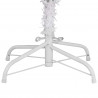Sztuczna choinka Biały 106 x 106 x 210 cm PVC i Metal