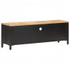 Szafka pod telewizor, 120x30x40 cm, surowe drewno mango