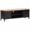 Szafka pod telewizor, 120x30x40 cm, surowe drewno mango