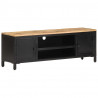 Szafka pod telewizor, 120x30x40 cm, surowe drewno mango