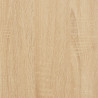 Stolik konsolowy, dąb sonoma, 100x28x80,5 cm