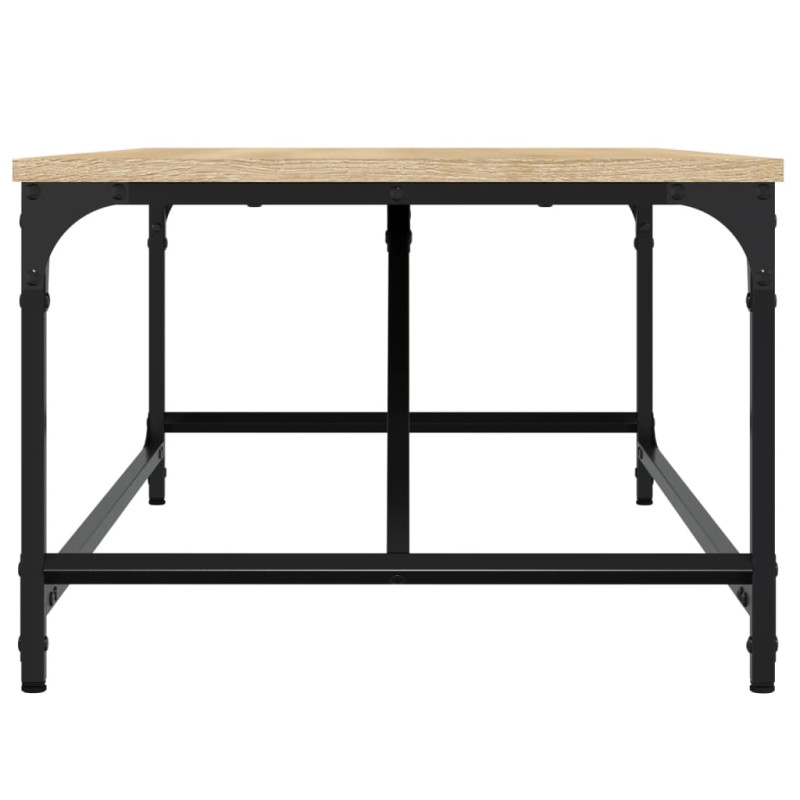 Stolik kawowy, dąb sonoma 100x50x35 cm materiał drewnopochodny